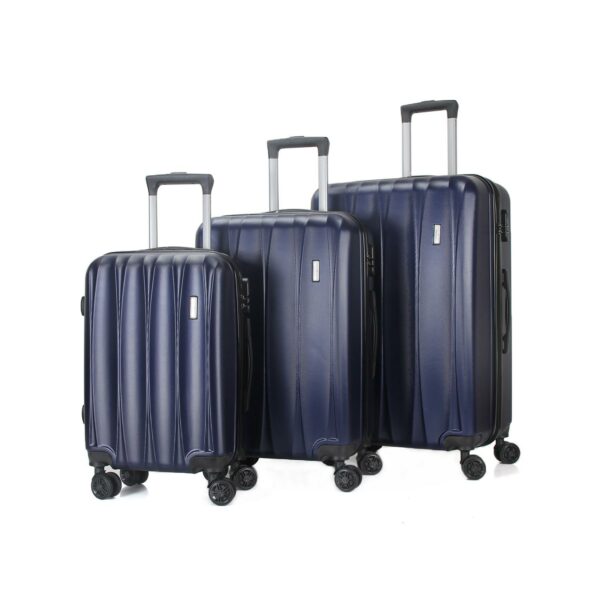 set de 3 valises Dubaï bleu marine