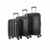 set de 3 valises Dubaï noir