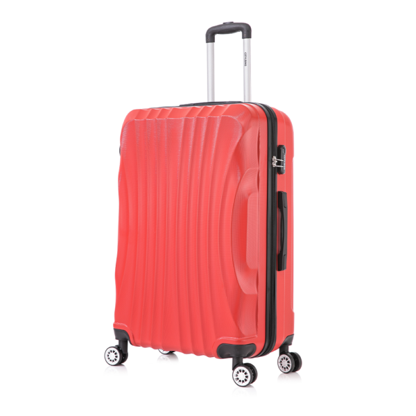 valise grand volume Rhodes rouge