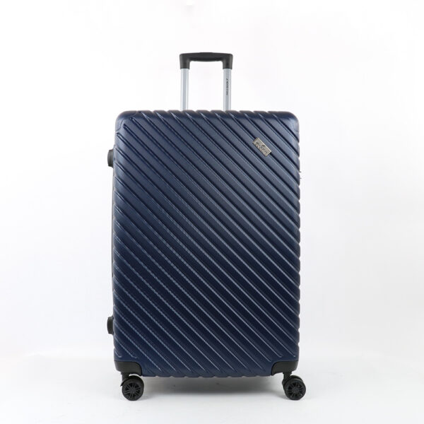 valise grand volume bleue marine mykonos