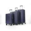 set de 3 valises bleu marine mykonos