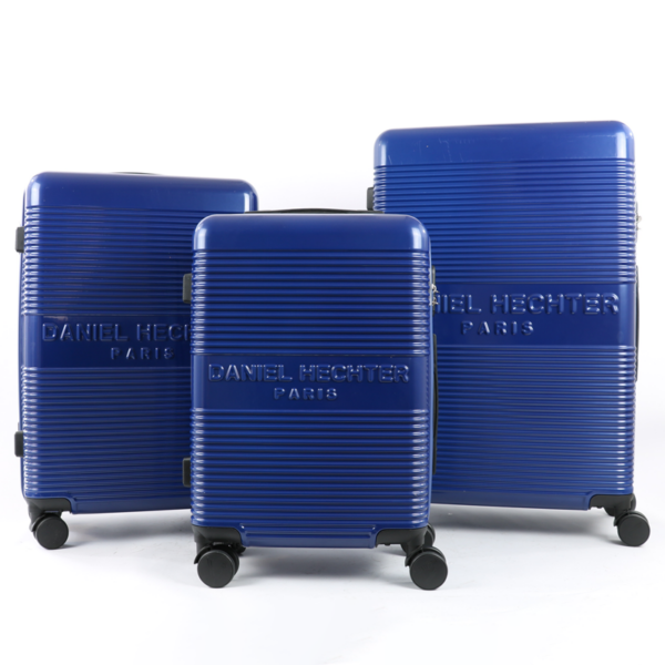 set de 3 valises Rome bleu marine