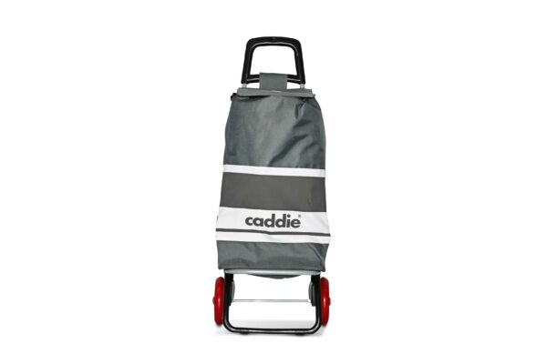 Chariot de course Caddie gris roues + – Image 3