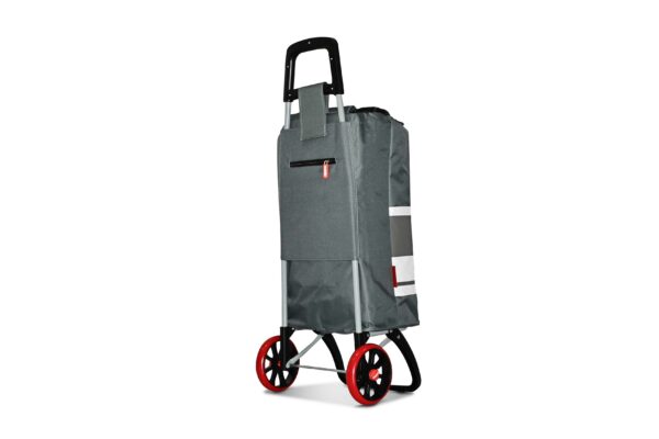 Chariot de course Caddie gris roues + – Image 5