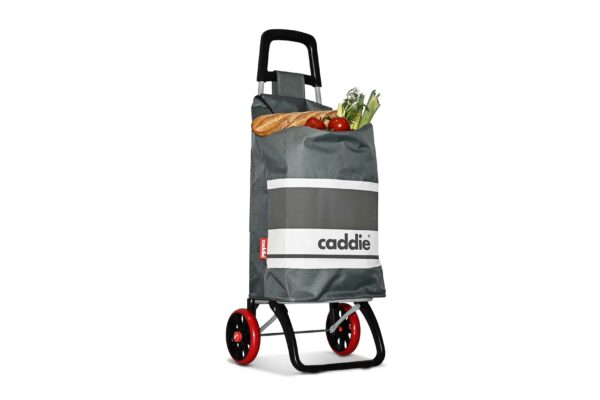 Chariot de course Caddie gris roues + – Image 7