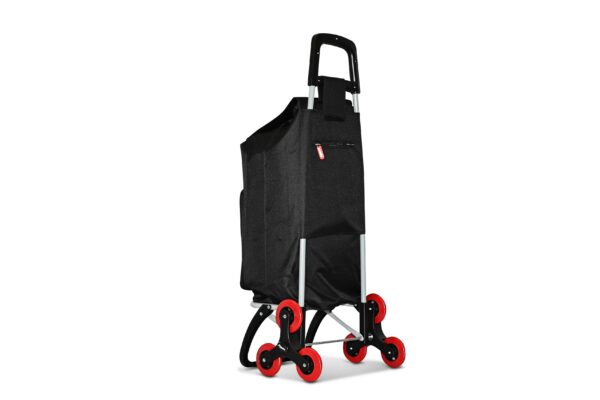 Chariot de course Caddie noir roues + – Image 3