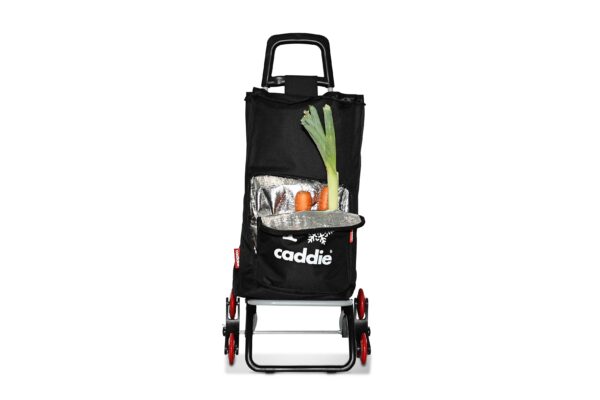 Chariot de course Caddie noir roues + – Image 8