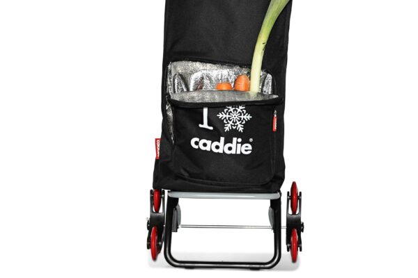 Chariot de course Caddie noir roues + – Image 9