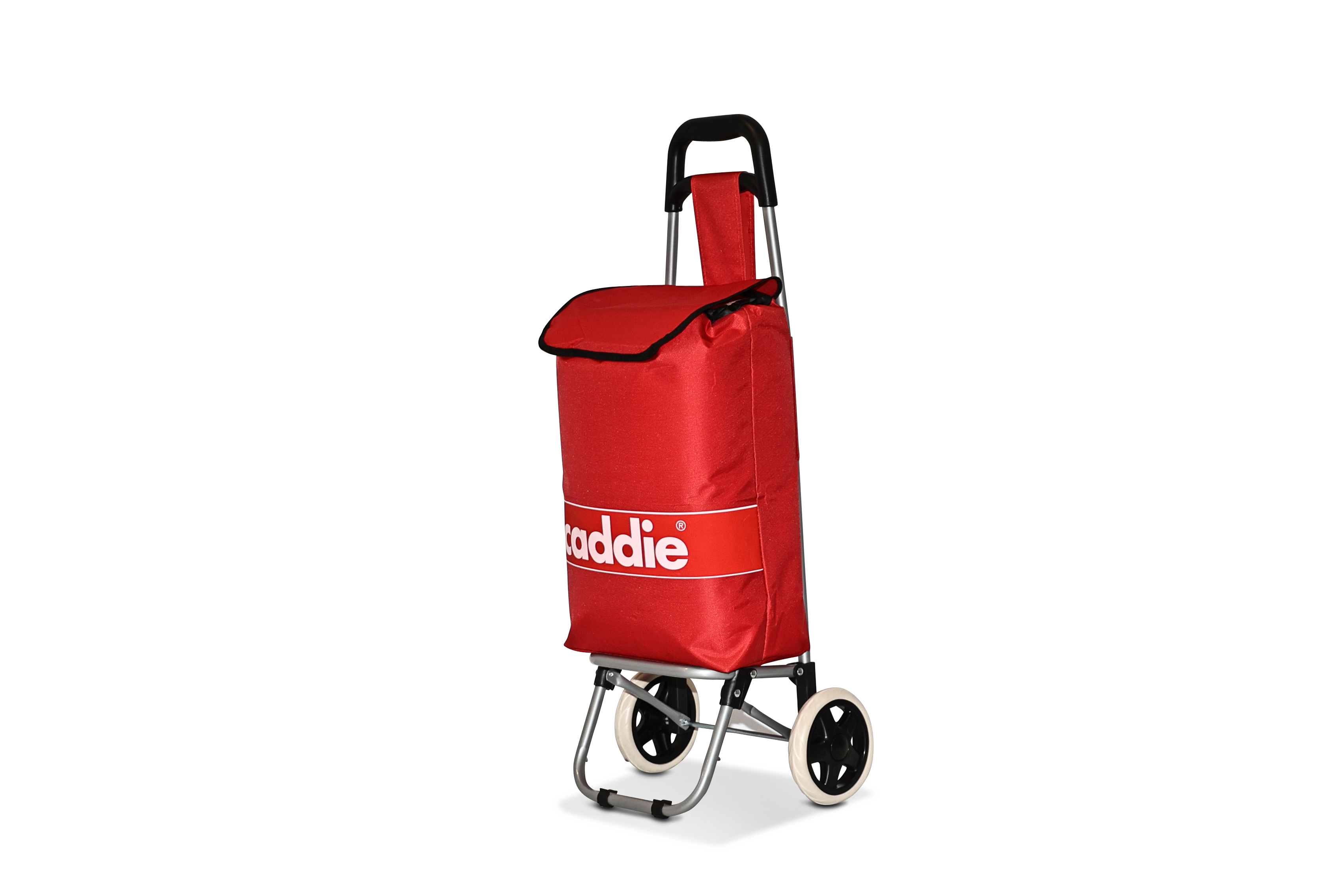 Chariot de course Caddie rouge