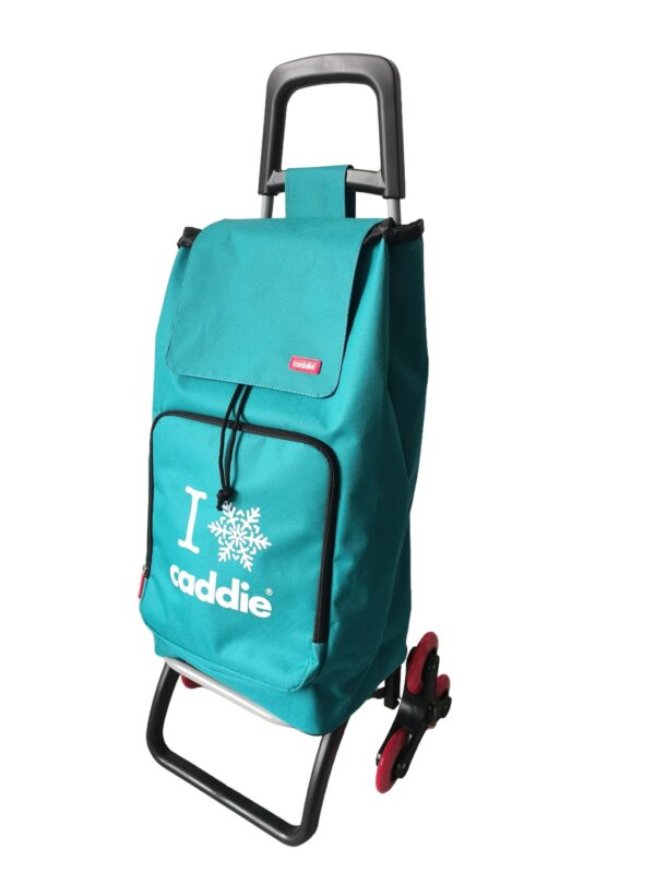 CADDIE isotherme 3 roues turquoise – Image 2