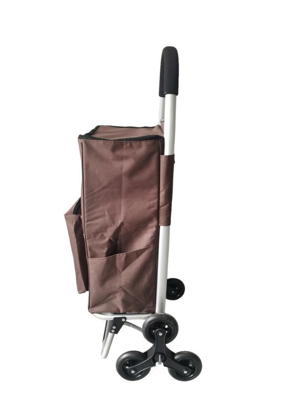 CADDIE isotherme 3 roues marron – Image 3